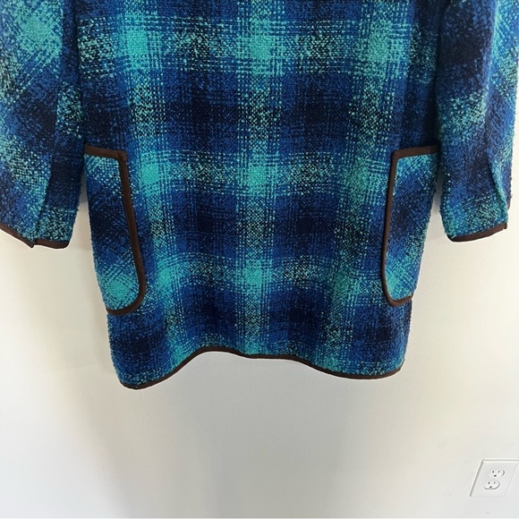 Soft Surroundings Boucle Plaid Wool Blend Jacket - Picture 11 of 14